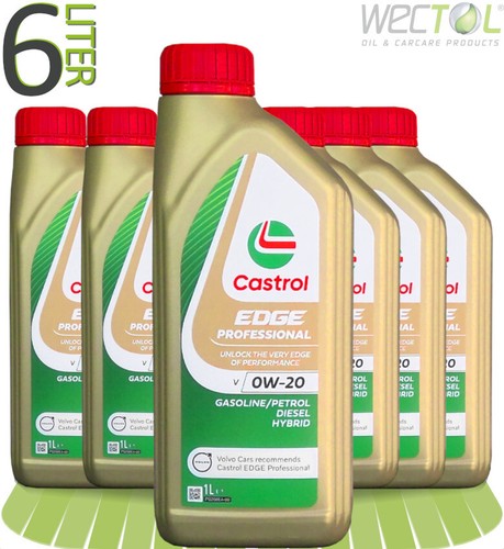 6x1 liter castrol edge - castrol,
