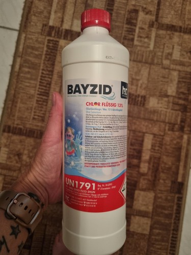Chlor flüssig liter neu - liter, *neu*