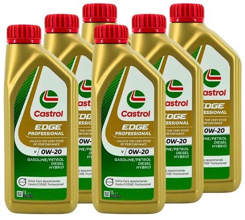 6x1 liter castrol edge - castrol,