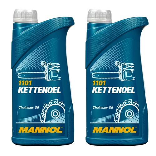 2x1 liter mannol kettenhaftöl - liter,