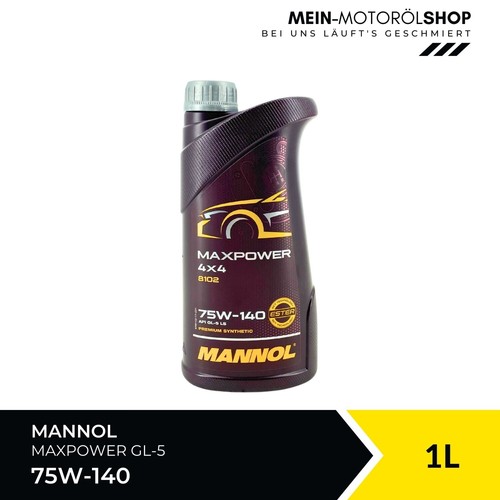 Mannol maxpower getriebeöl - mannol,