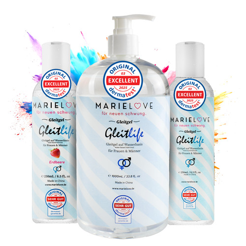 Gleitgel wasserbasiert 250ml - wasserbasiert,