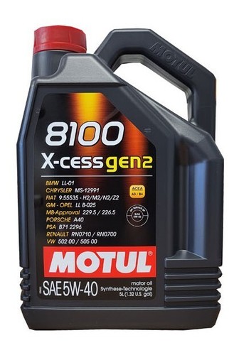 Motul 8100 cess gen - x-cess, 5w-40